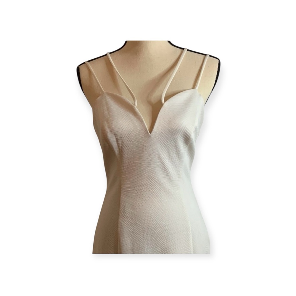 Guess White Spaghetti Strap Dress